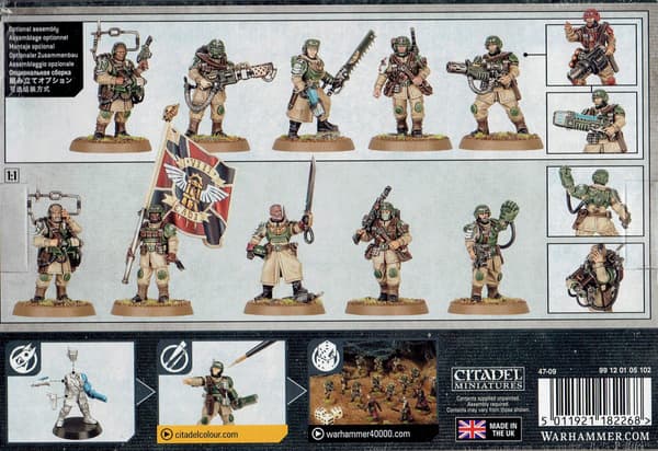 Astra Militarum – Cadian Command Squad