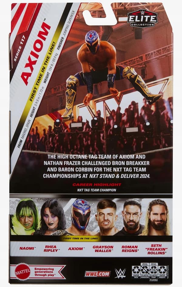 MATTEL WWE Elite Axiom Figure
