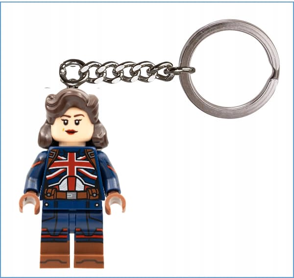 LEGO 71031 Captain Carter DIY Keyring