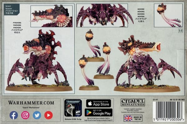 Tyranider: Biovore Wh40k