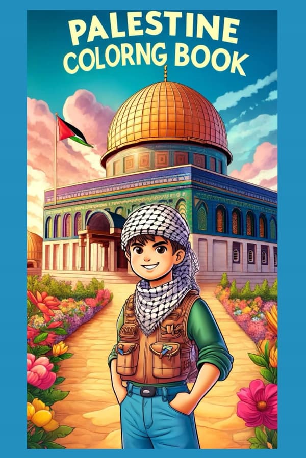Palestine Colouring Book
