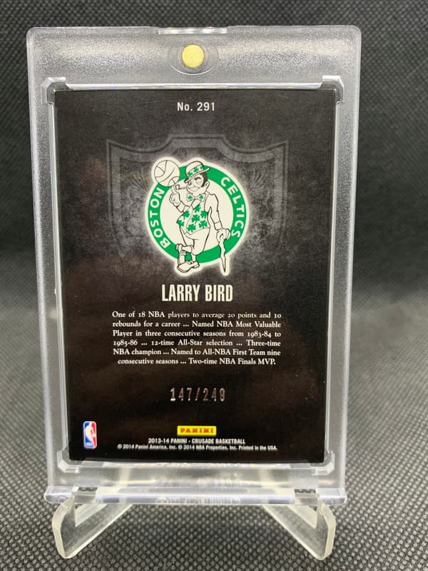 2013–14 Panini Crusade Teal Larry Bird /249