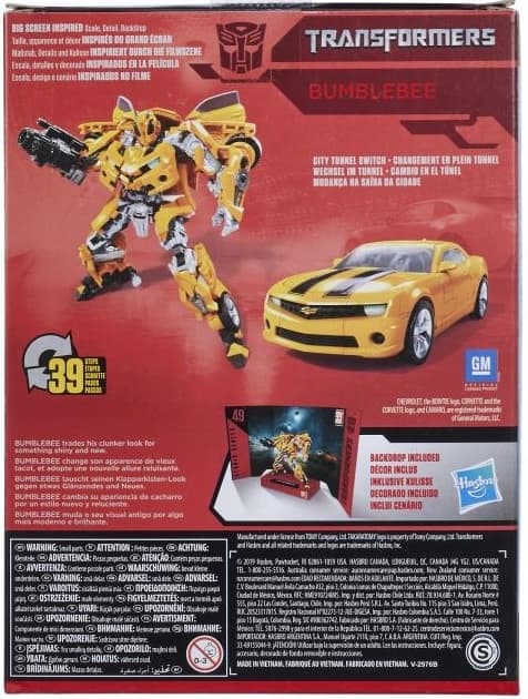 Transformers Bumblebee Generations Studio Series 49 DELUXE figure