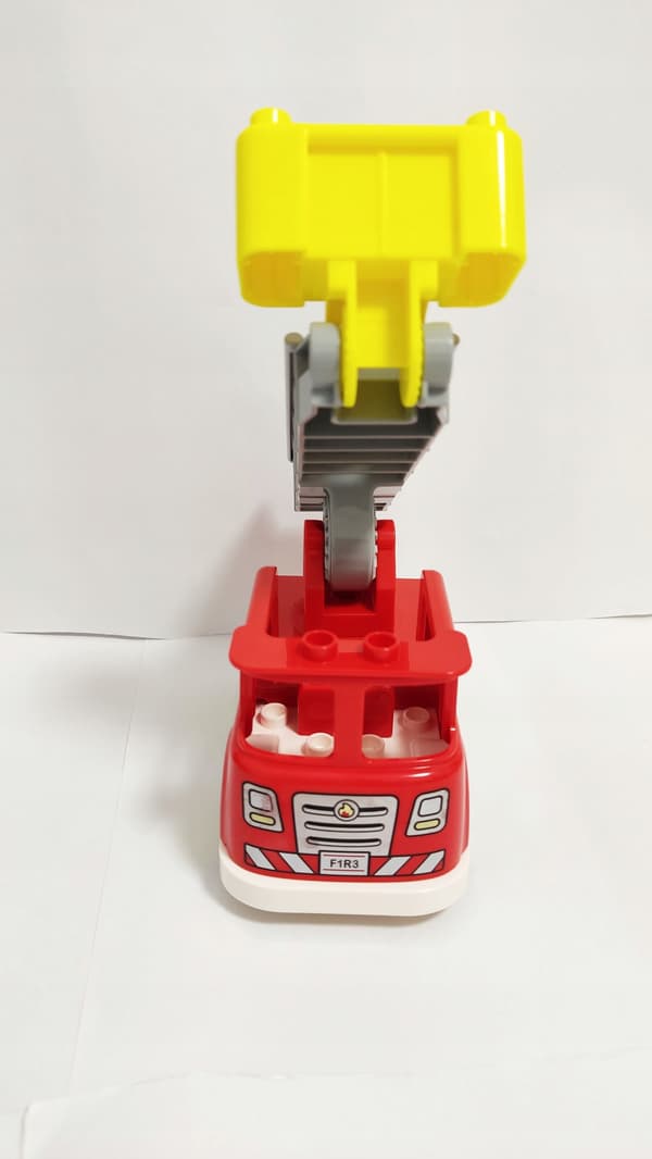 Lego Duplo fire engine with ladder