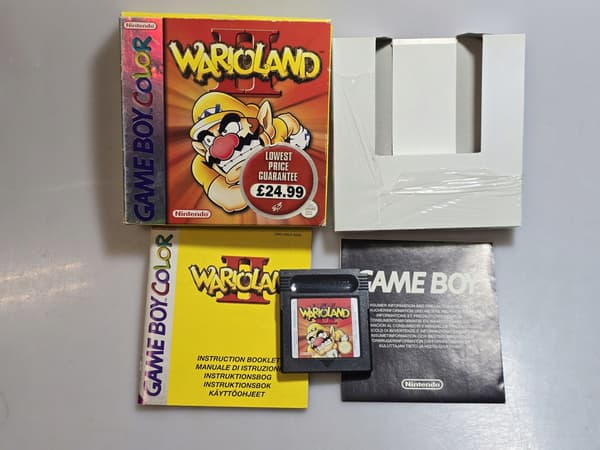 WARIOLAND II BOX SET FOR GAME BOY COLOUR