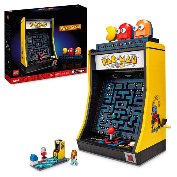 LEGO ICONS 10323 Pac-Man Arcade Machine, 2,651 pieces
