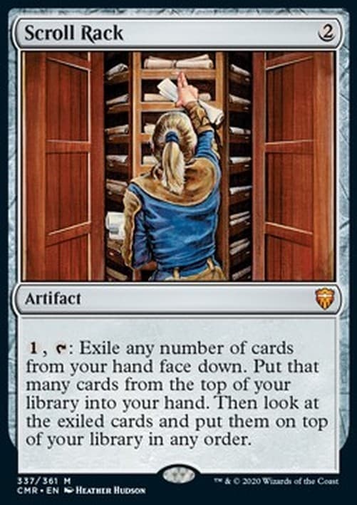 Magic: The Gathering Scroll Rack