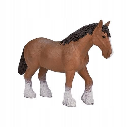 Mojo, a light bay Clydesdale horse