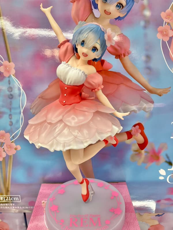 Re:Zero Rem FuRyu Cherry Blossom ANIME FIGURINE