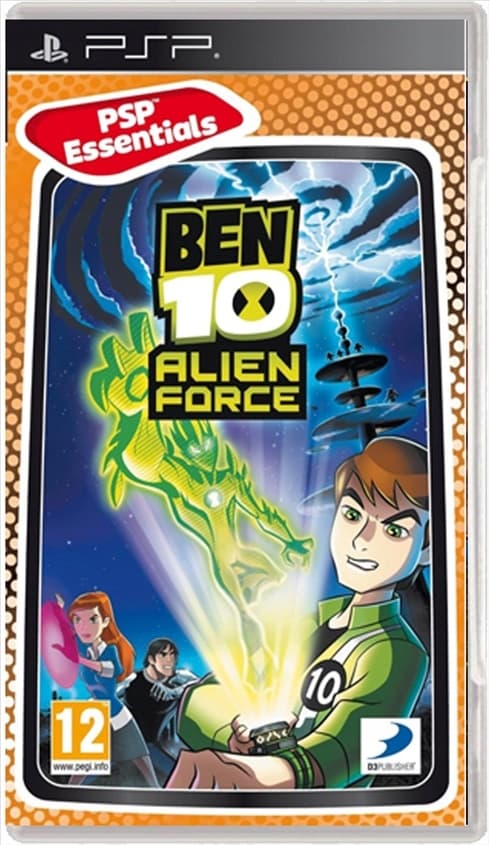 BEN 10: ALIEN FORCE (ESSENTIALS) (PSP GAME)
