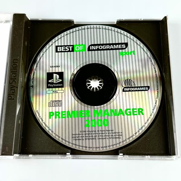 Premier Manager 2000 | PS1 | PSX | PLAYSTATION | 3xA SET