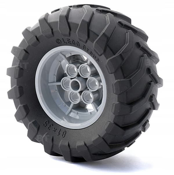 LEGO TECHNIC 81x35 Wheel 6322450 69912 TECHNIC tractor / grey rim