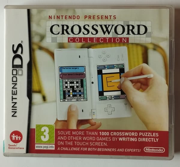 Cossword Collection game for the Nintendo DS
