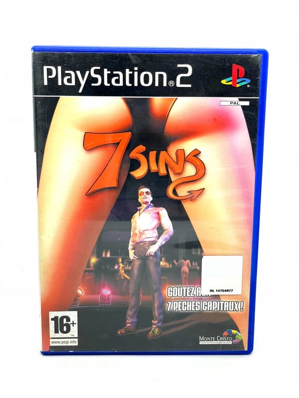 7 Sins PS2 PlayStation 2
