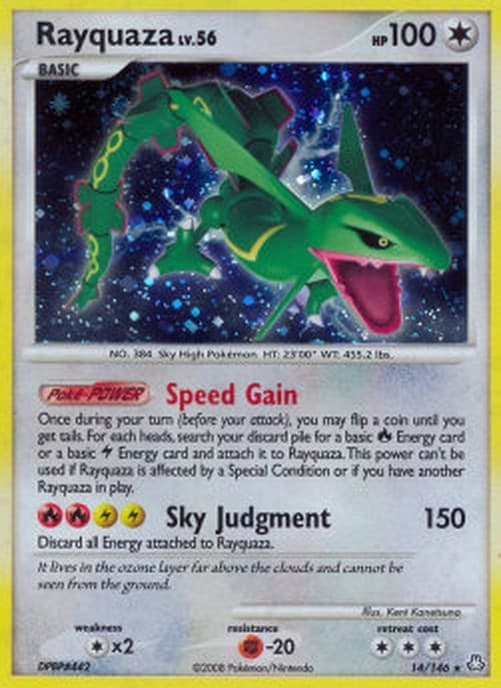 Pokemon Rayquaza Lv.56