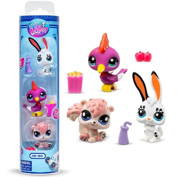 Littlest Pet Shop 3 Figures, Series 2 – Park Pets