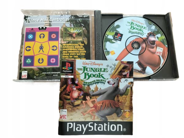THE JUNGLE BOOK PSX PS1 ENG