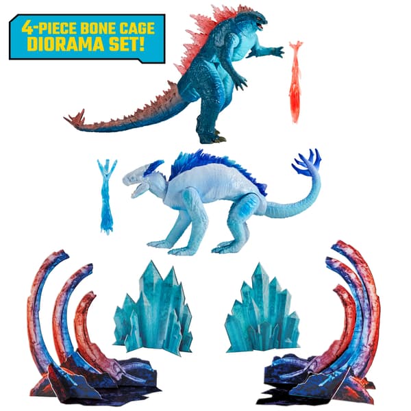 Action figures, 2-pack: GODZILLA vs. KONG NEW EMPIRE SET – GODZILLA VS SHIMO