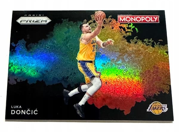 Panini Prizm Monopoly 2024–25 NBA Cards Box: Unique Prizms and Rookies
