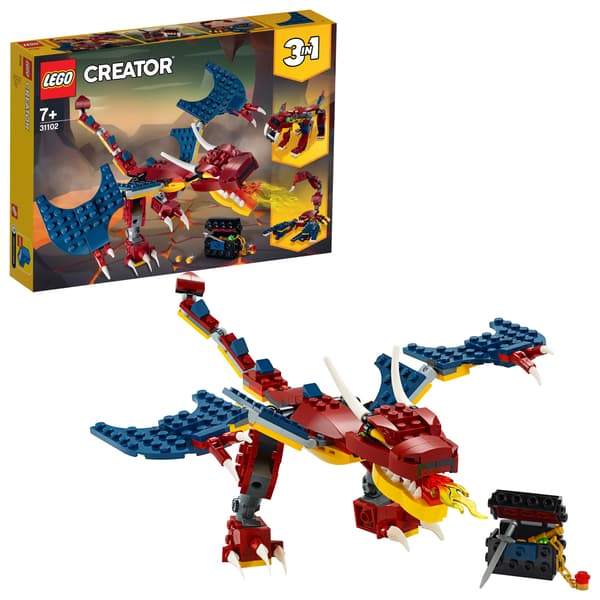 LEGO 31102 Creator 3-in-1 – Fire Dragon NEW SET