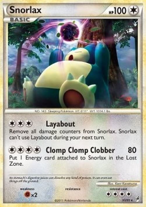 Pokemon TCG Snorlax