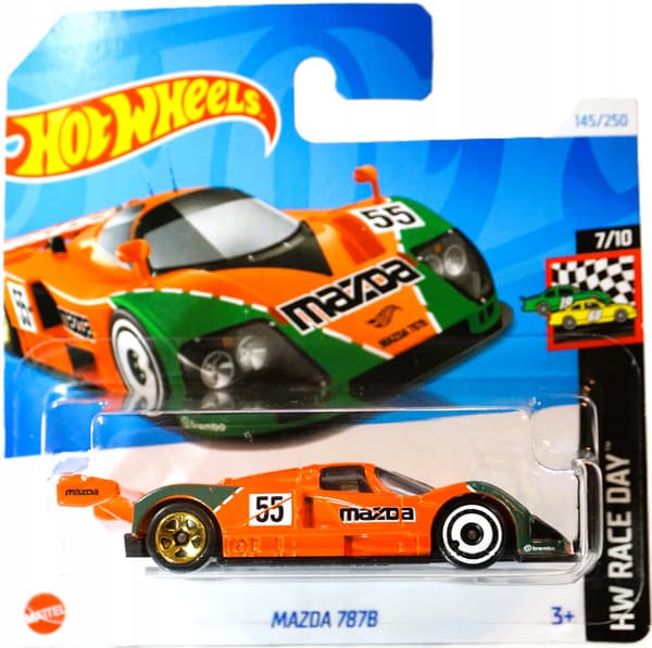 HOT WHEELS MAZDA 787B SPRING-DRIVE CAR