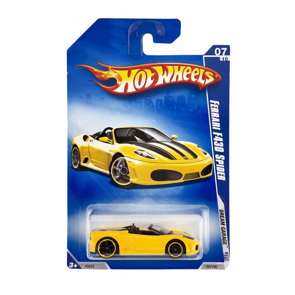 HOT WHEELS FERRARI F430 SPIDER + PROTECTOR
