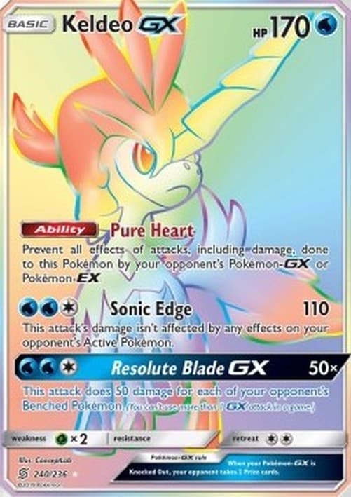 Pokemon Keldeo GX