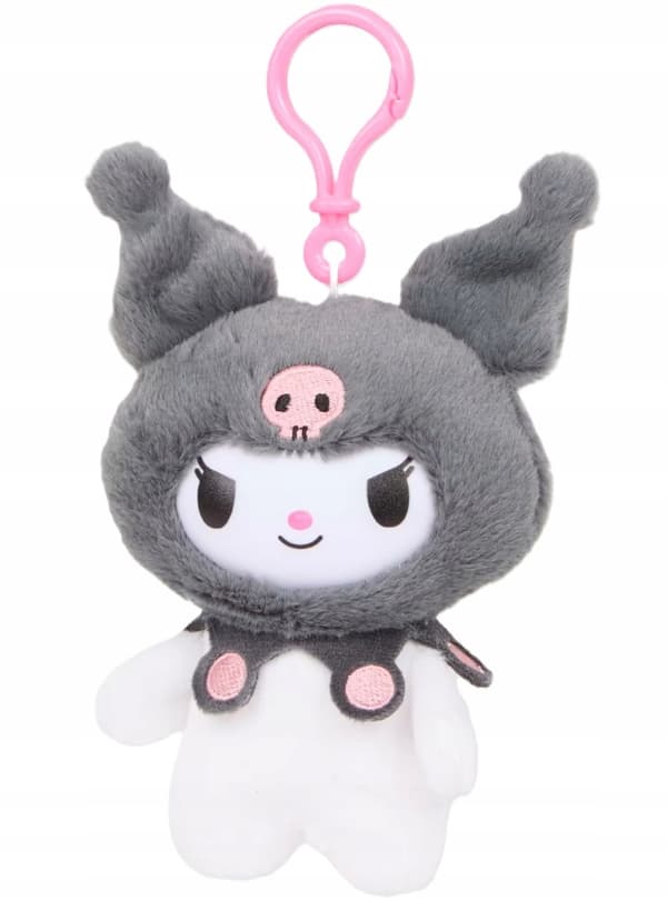 HELLO KITTY MASCOT KEYRING FIGURINE PLUSH BEAR BLIND BOX 2-IN-1 PINK
