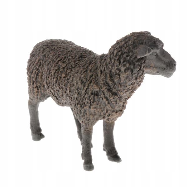 A realistic plastic animal figurine