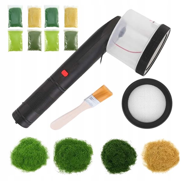ELECTROSTATIC FLOCKING MACHINE STATIC GRASS APPLICATOR