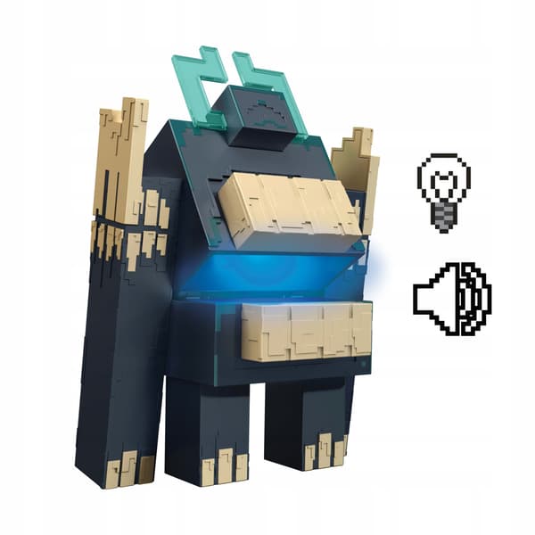MINECRAFT DUNGEONS II: Interactive Spicewood Twisted Overseer + Creeper