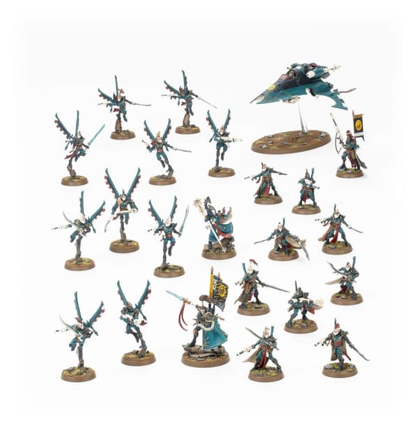 WARHAMMER 40K – BATTLEFORCE AELDARI ELDRITCH RAIDERS + Gratis veske!