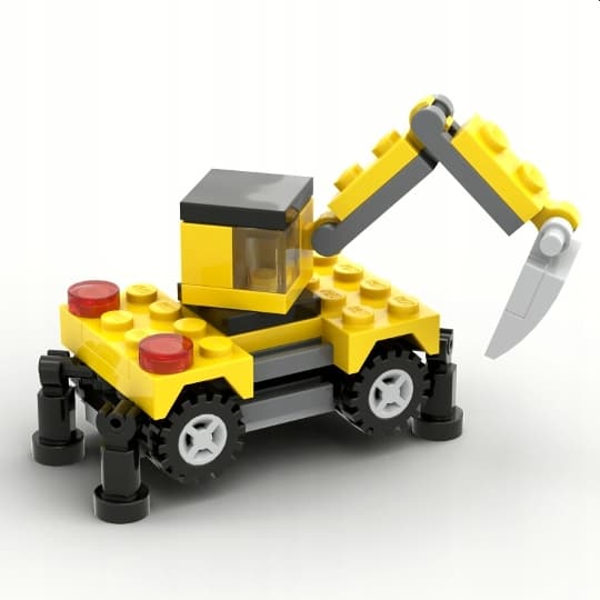 LEGO 11965 Creator Mini Excavator – New, Original Bricks – 48 pieces
