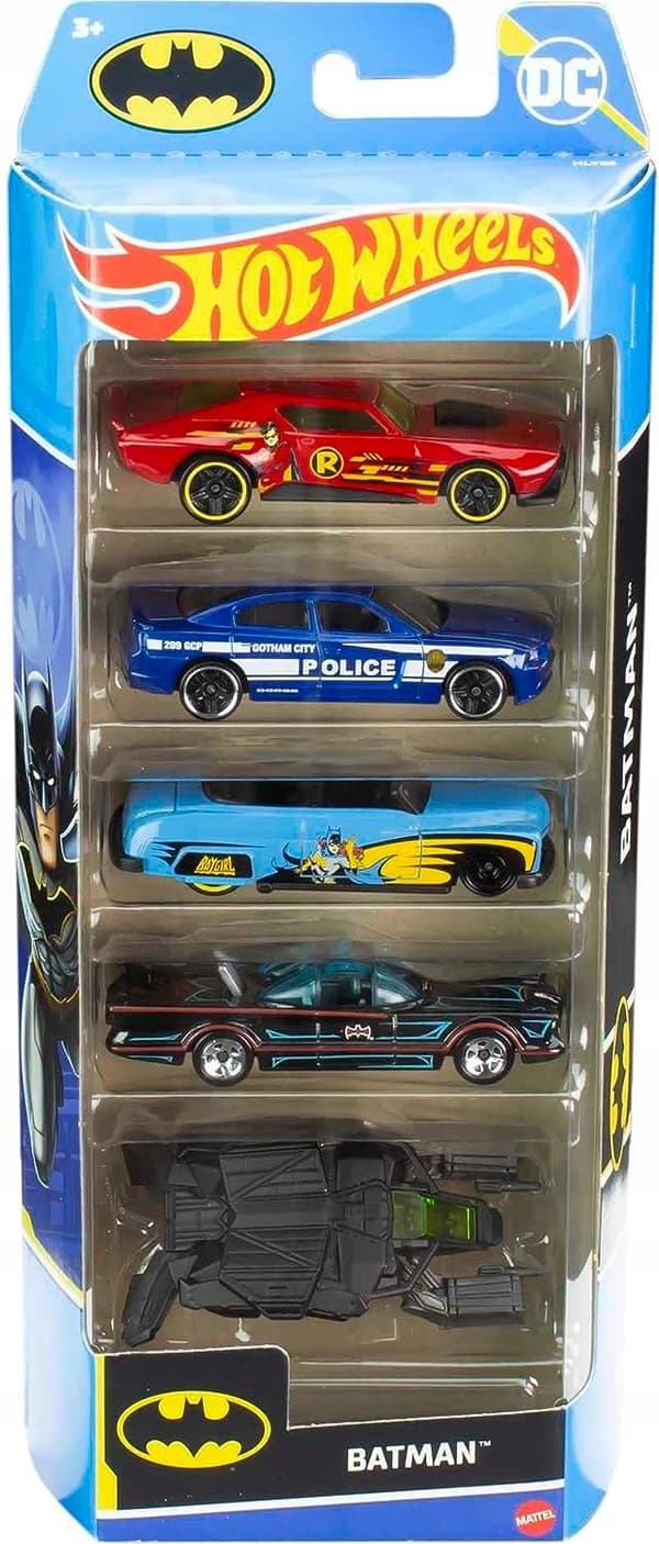 Hot Wheels Batman 5-pack HLY68 - KD