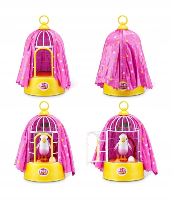 ZURU PETS ALIVE POLLY INTERACTIVE MAGICAL BIRD INTERACTIVE PARROT