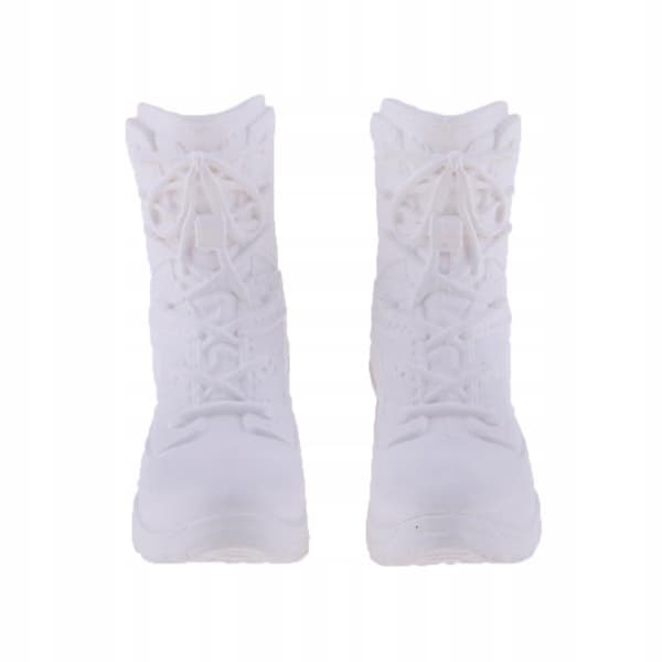 1/6 Scale Policewoman's Boots for 12\ White