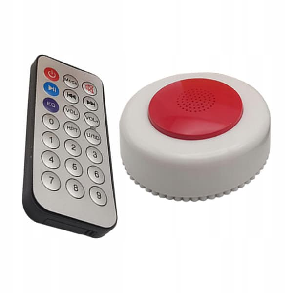 Remote-controlled spinning top machine. A fun gift for children. Sound-effect machine. White and round.