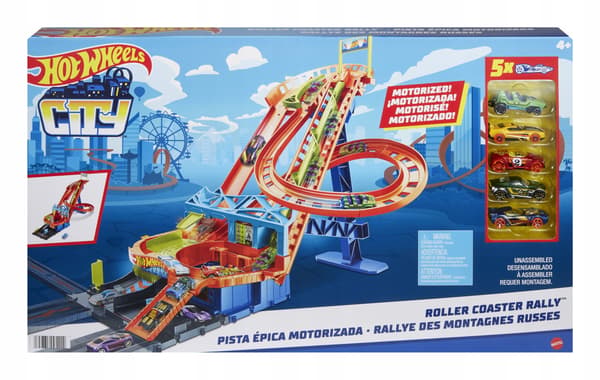 Hot Wheels Motorised Roller Coaster from the City range