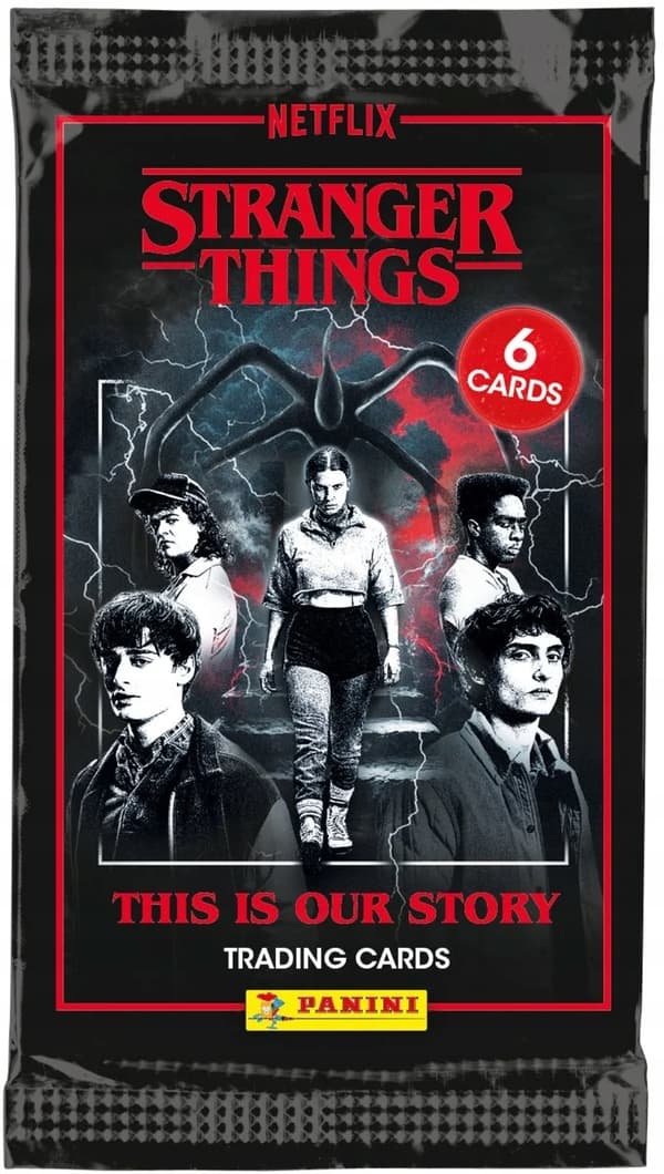 Panini Stranger Things card pack, box of 24