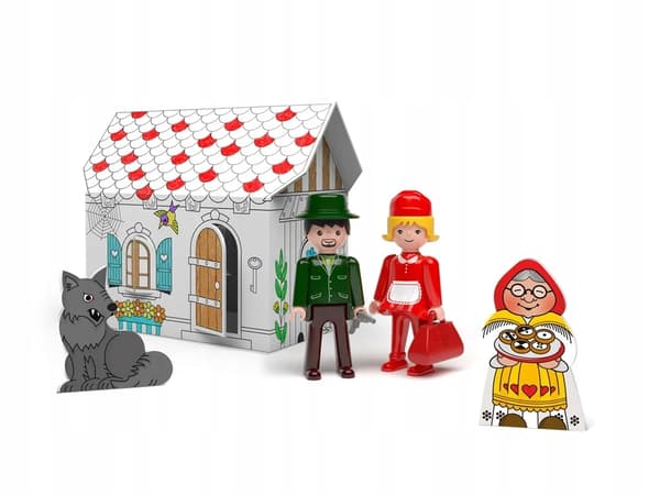 Igráček Little Red Riding Hood – a creative set based on the fairy tale