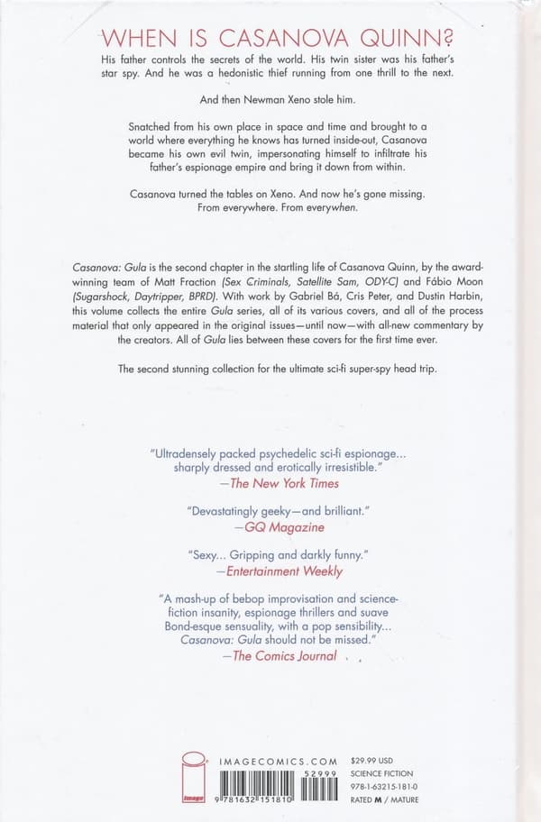 Casanova: The Complete Edition, Volume 2: Gula