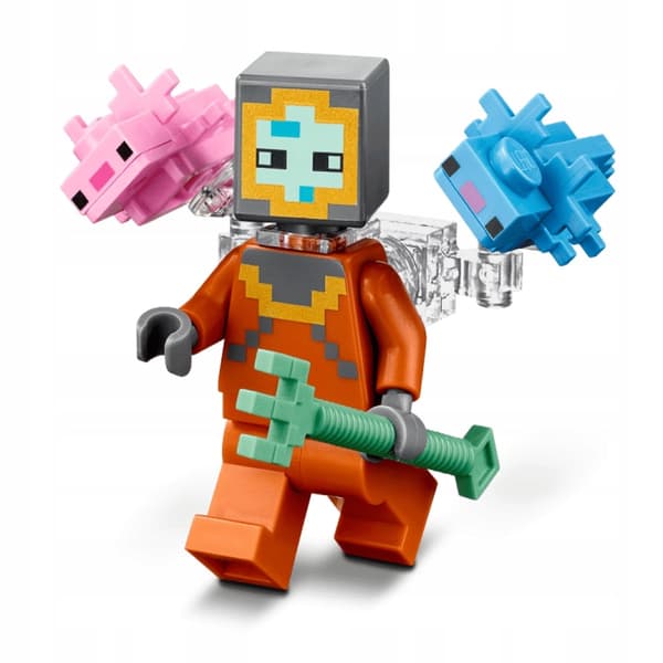 LEGO MINECRAFT SET - 21180 - BATTLE WITH THE GUARDS