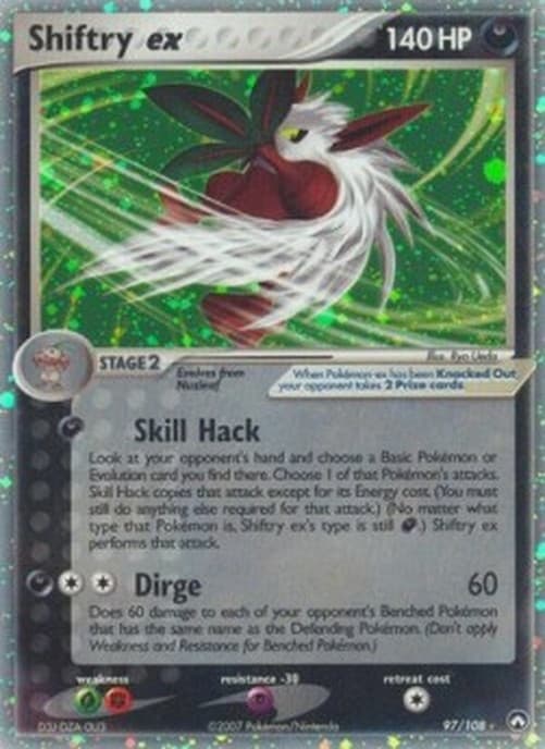 Pokemon Shiftry ex