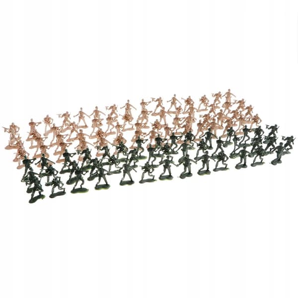 100x Soldier and Child Figurines\\\ s