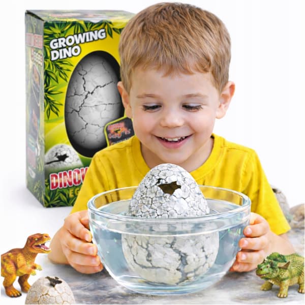 XXL DINOSAUR EGG HATCHES AND GROWS IN WATER 3+ – A GREAT GIFT