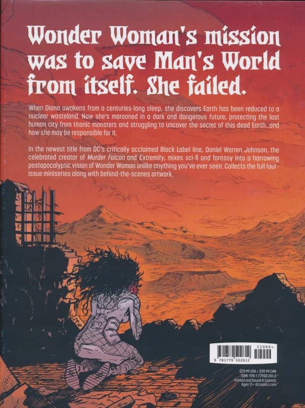 WONDER WOMAN: DEAD EARTH – Daniel Warren Johnson [BOOK]