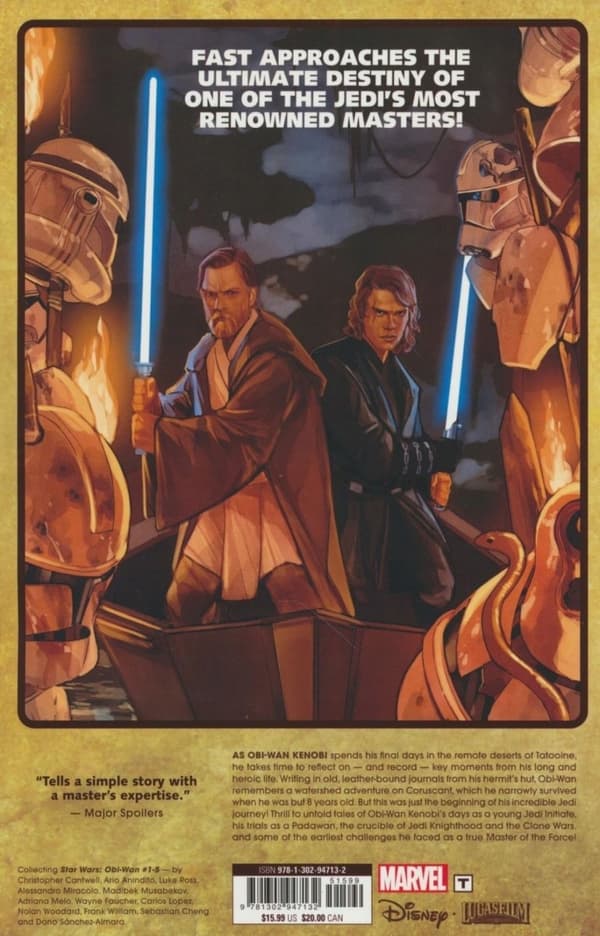 Star Wars: Obi-Wan – A Jedi’s Purpose by Cantwell