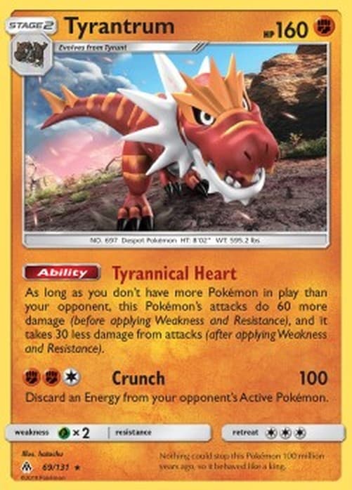 Pokemon TCG Tyrantrum