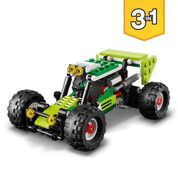 LEGO 31123 Creator 3-in-1 – Off-road Rover – Quad Buggy Loader – 3-in-1